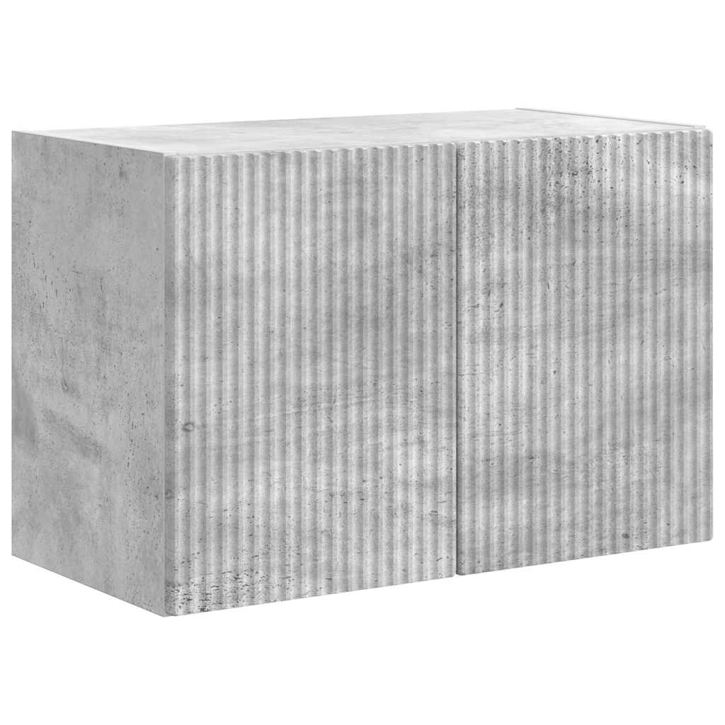 TV zidni ormar Zidne Betonski sivi 59,5 x 31 x 40 cm