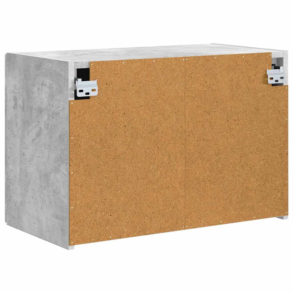 TV zidni ormar Zidne Betonski sivi 59,5 x 31 x 40 cm