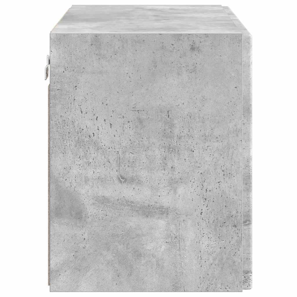 TV zidni ormar Zidne Betonski sivi 59,5 x 31 x 40 cm
