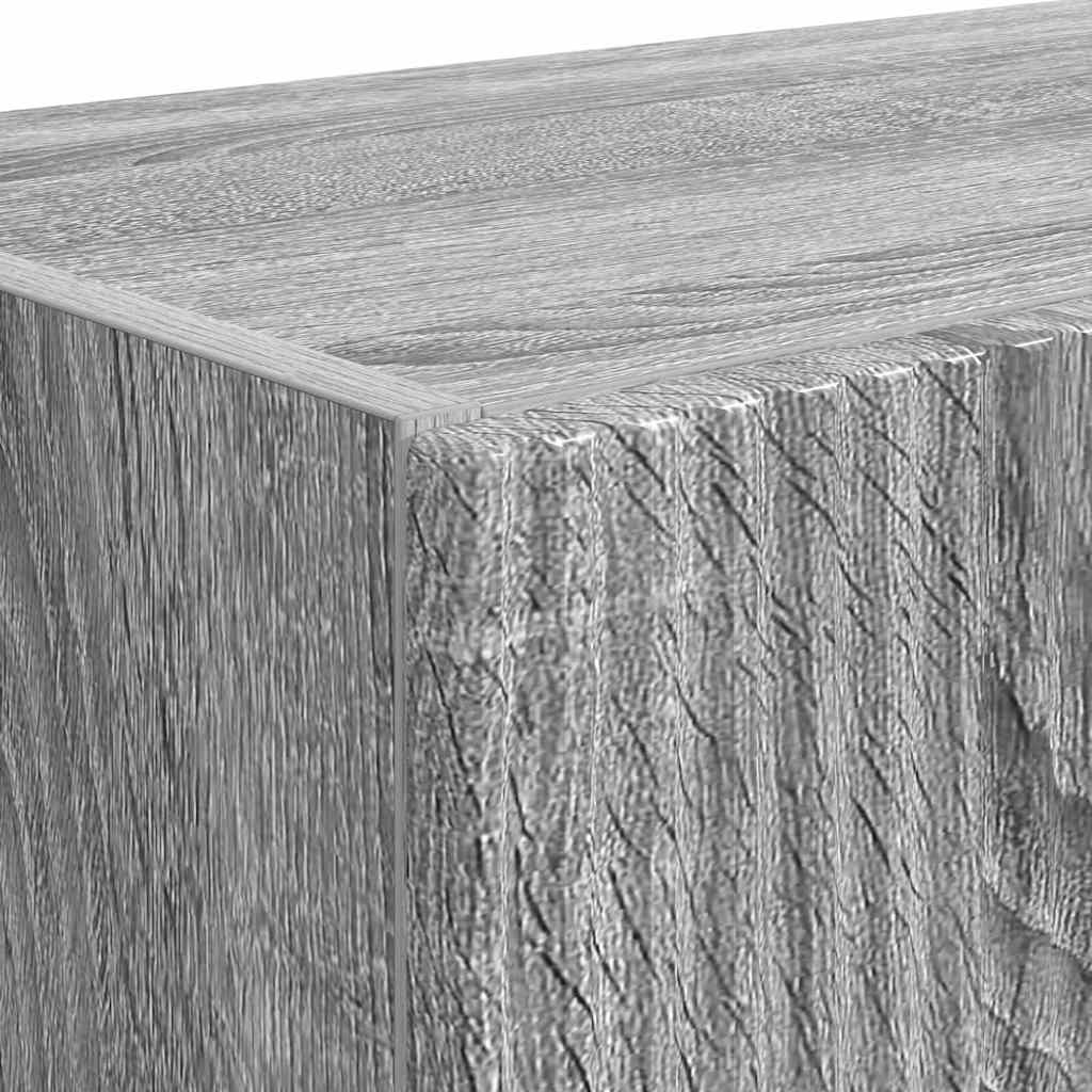 TV zidni ormar Siva Sonoma 59,5 x 31 x 40 cm Konstruirano drvo