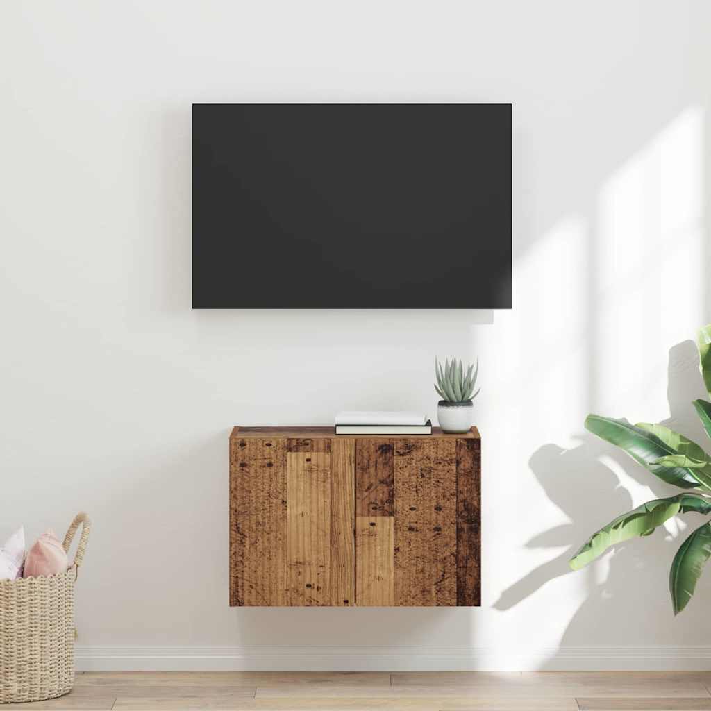 TV zidni ormar Staro drvo 59,5 x 31 x 40 cm Konstruirano drvo