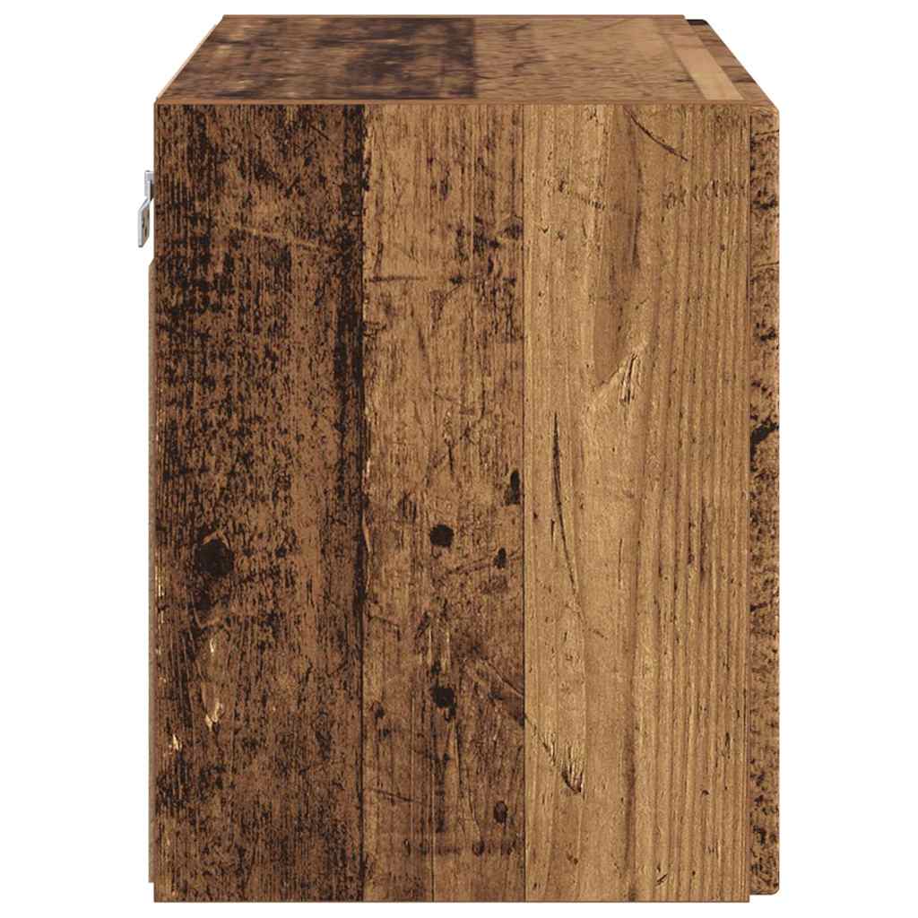 TV zidni ormar Staro drvo 59,5 x 31 x 40 cm Konstruirano drvo