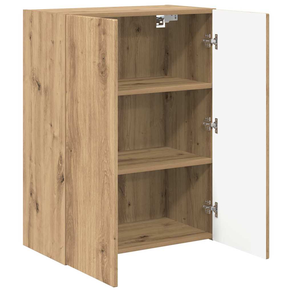 TV zidni ormar Zidne Bijelo 59,5 x 31 x 60 cm Konstruirano drvo