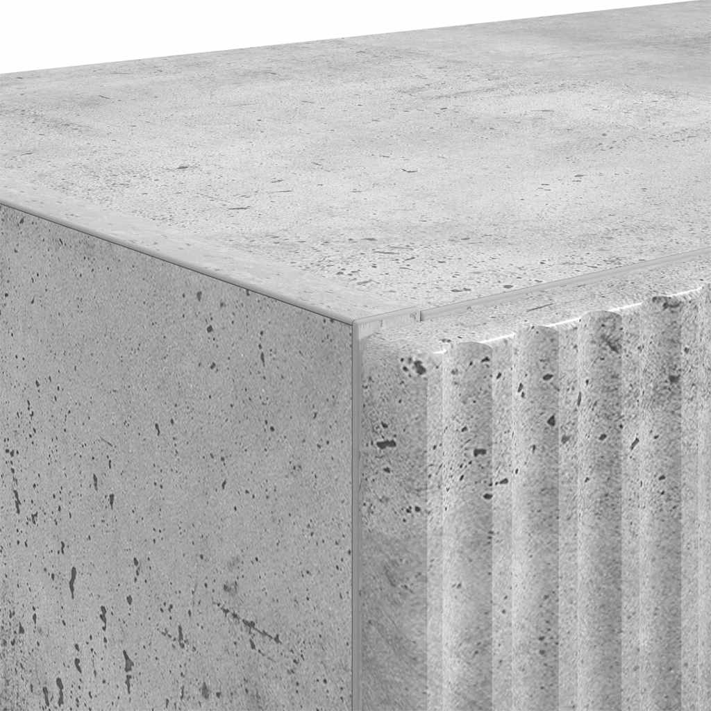 TV zidni ormar Zidne Betonski sivi 59,5 x 31 x 60 cm