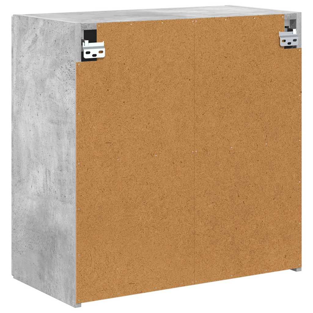 TV zidni ormar Zidne Betonski sivi 59,5 x 31 x 60 cm