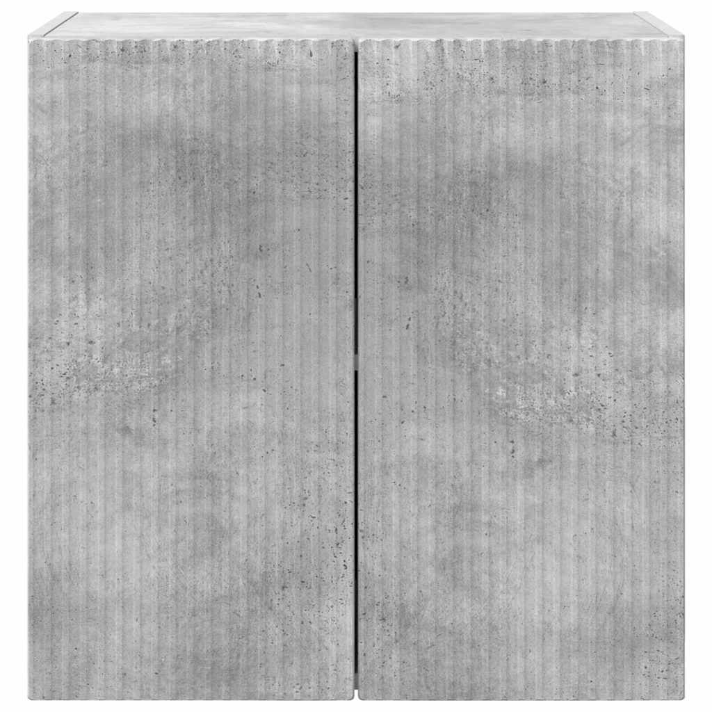 TV zidni ormar Zidne Betonski sivi 59,5 x 31 x 60 cm