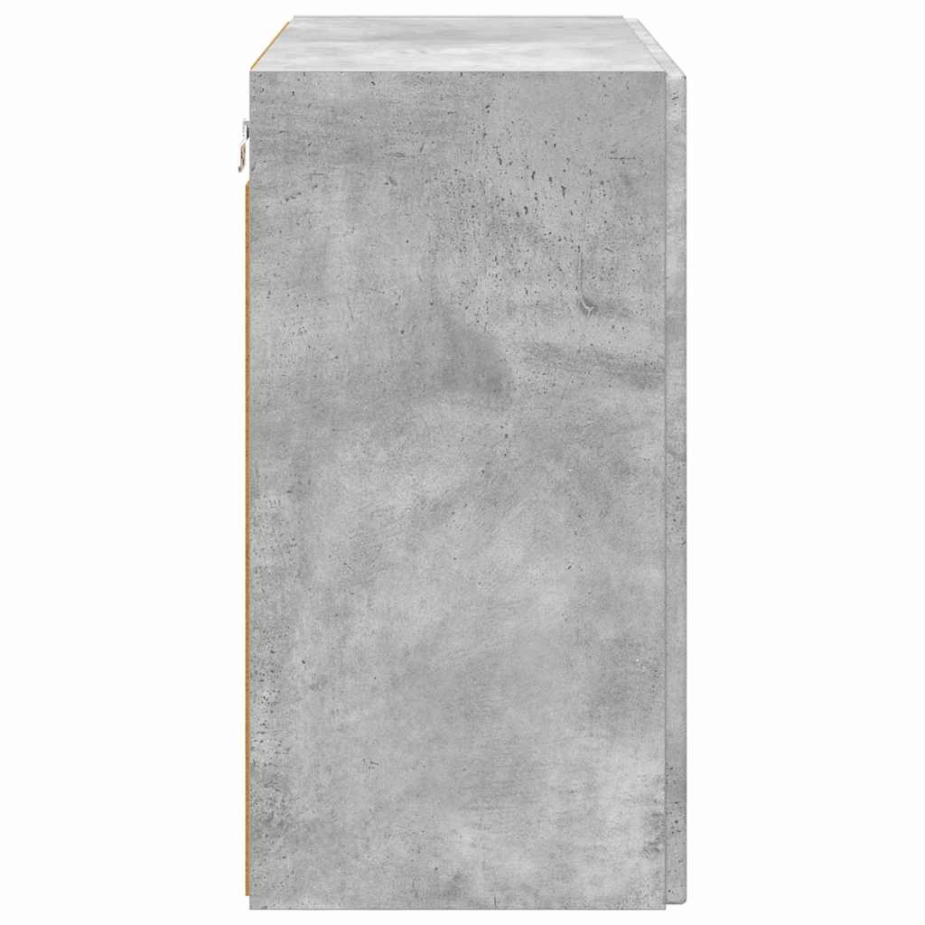 TV zidni ormar Zidne Betonski sivi 59,5 x 31 x 60 cm