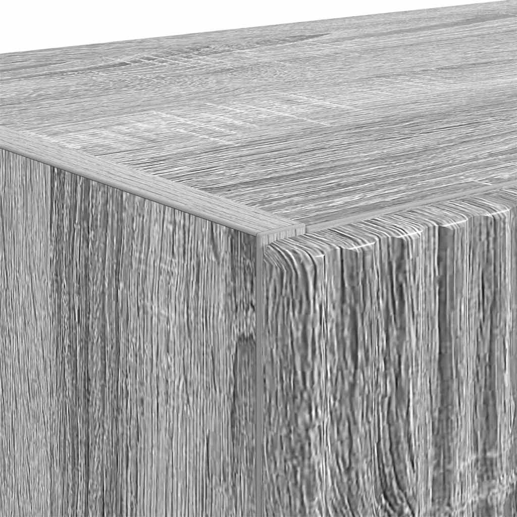 TV zidni ormar Siva Sonoma 59,5 x 31 x 60 cm Konstruirano drvo