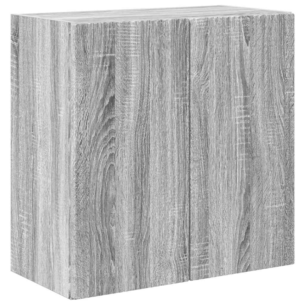 TV zidni ormar Siva Sonoma 59,5 x 31 x 60 cm Konstruirano drvo