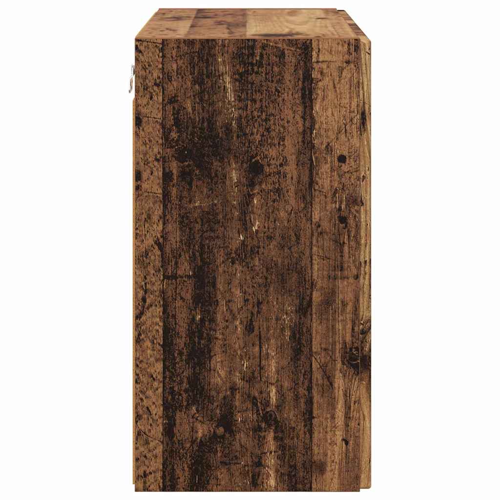 TV zidni ormar Staro drvo 59,5 x 31 x 60 cm Konstruirano drvo