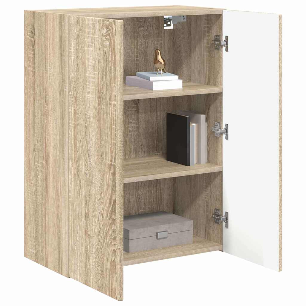 TV zidni ormar Sonoma hrast 59,5 x 31 x 80 cm Konstruirano drvo