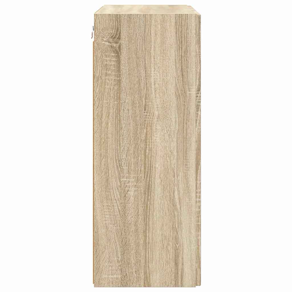 TV zidni ormar Sonoma hrast 59,5 x 31 x 80 cm Konstruirano drvo