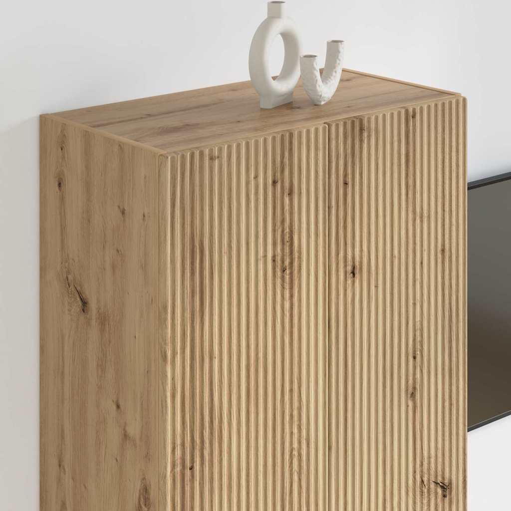 TV zidni ormar Zidne Umjetnički hrast 59,5 x 31 x 80 cm