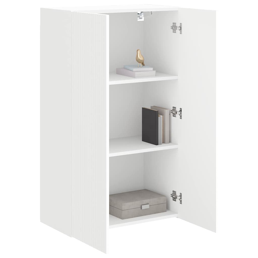 TV zidni ormar Bijelo 59,5 x 31 x 100 cm Konstruirano drvo
