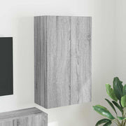 TV zidni ormar Siva Sonoma 59,5 x 31 x 100 cm Konstruirano drvo