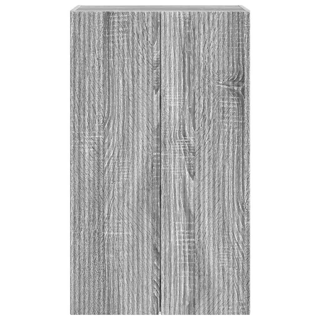 TV zidni ormar Siva Sonoma 59,5 x 31 x 100 cm Konstruirano drvo