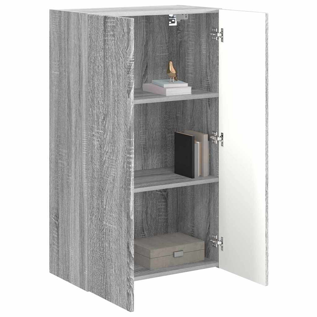 TV zidni ormar Siva Sonoma 59,5 x 31 x 100 cm Konstruirano drvo