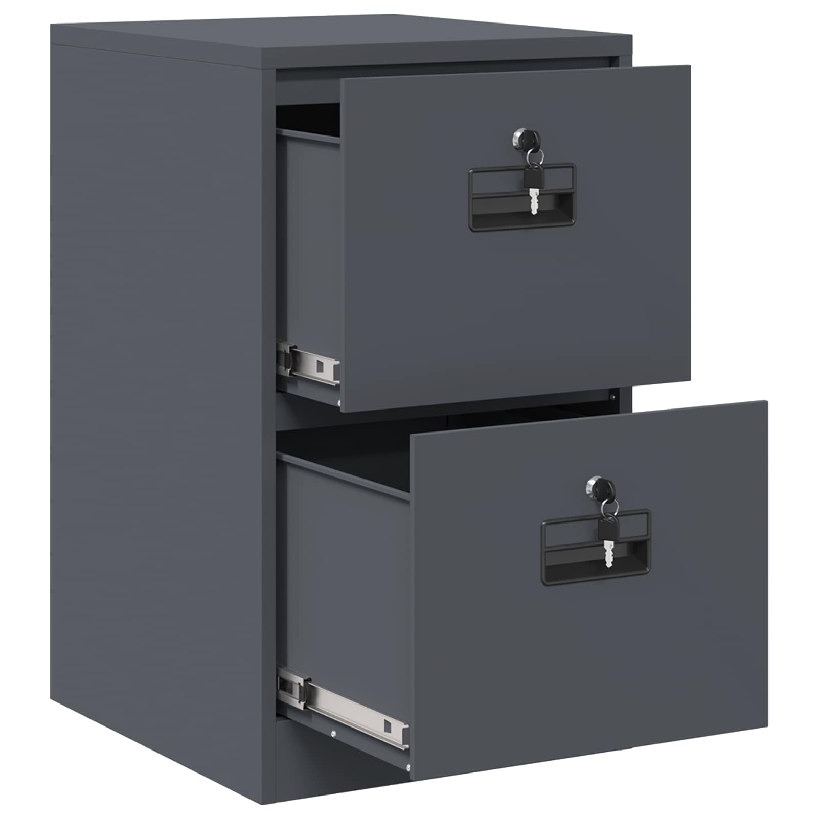 Kabinet za datoteke s ladicama Antracit 44 x 50 x 74,5 cm