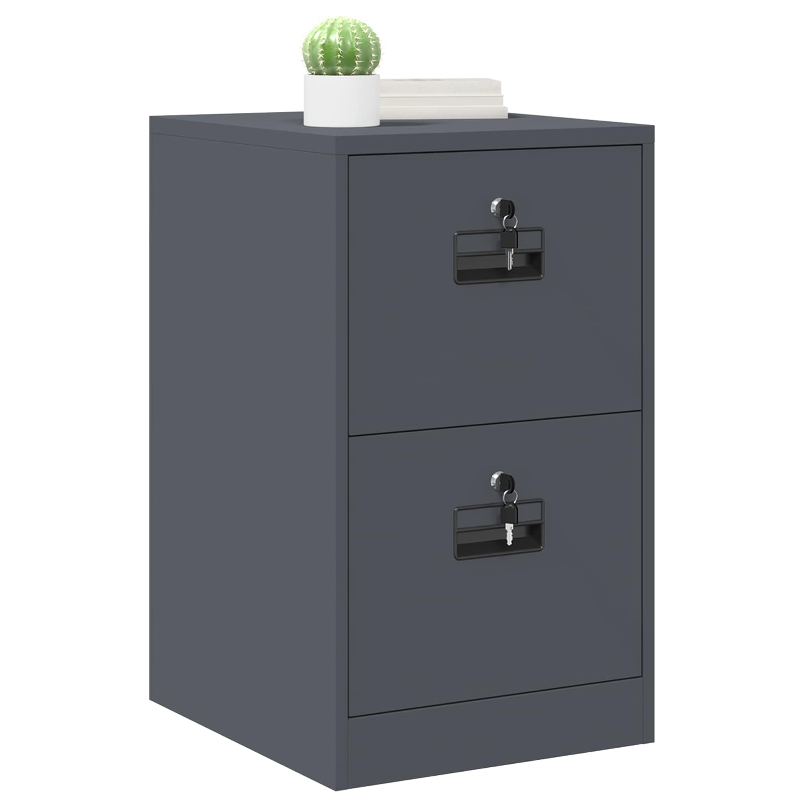 Kabinet za datoteke s ladicama Antracit 44 x 50 x 74,5 cm