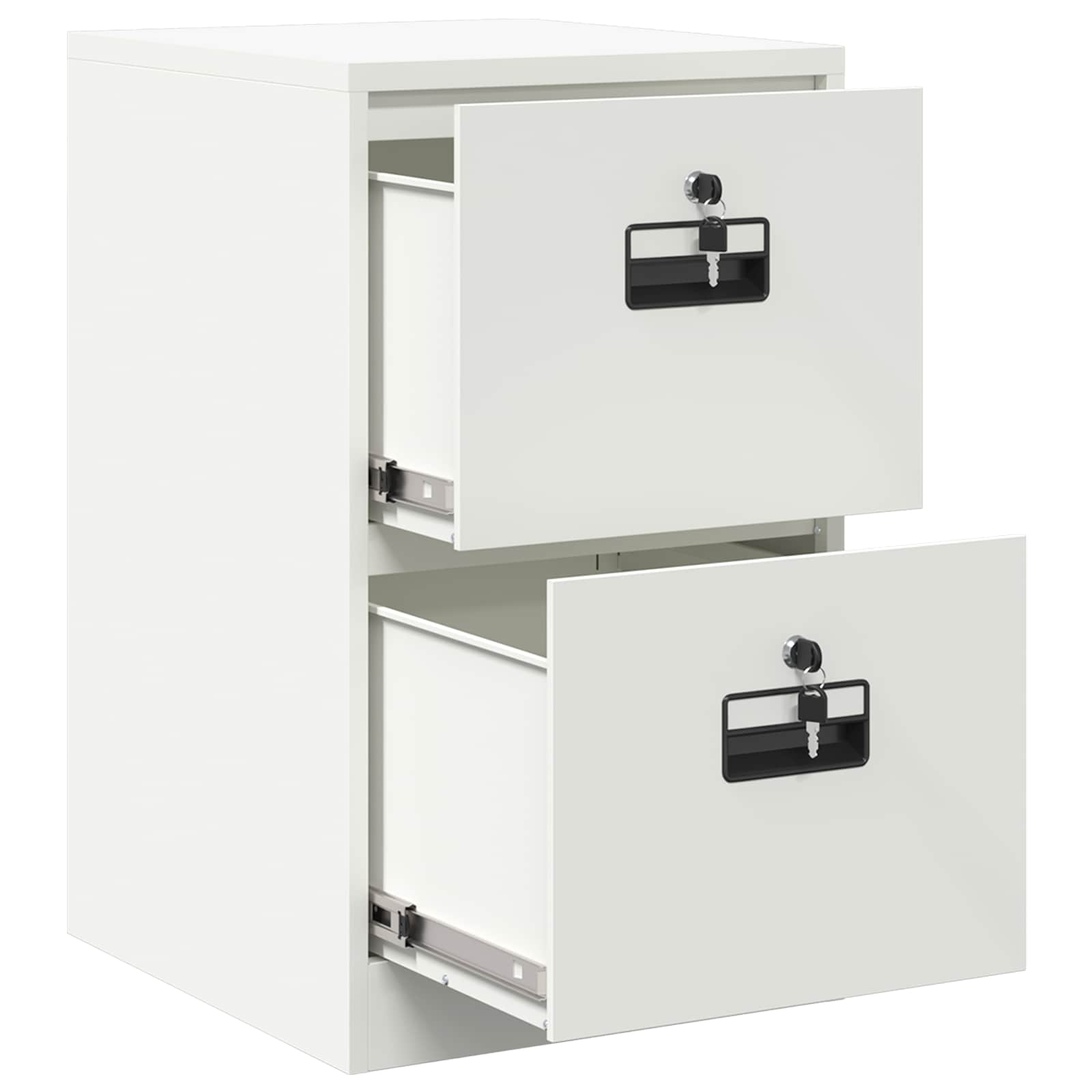 Kabinet za datoteke s ladicama Bijelo 44 x 50 x 74,5 cm