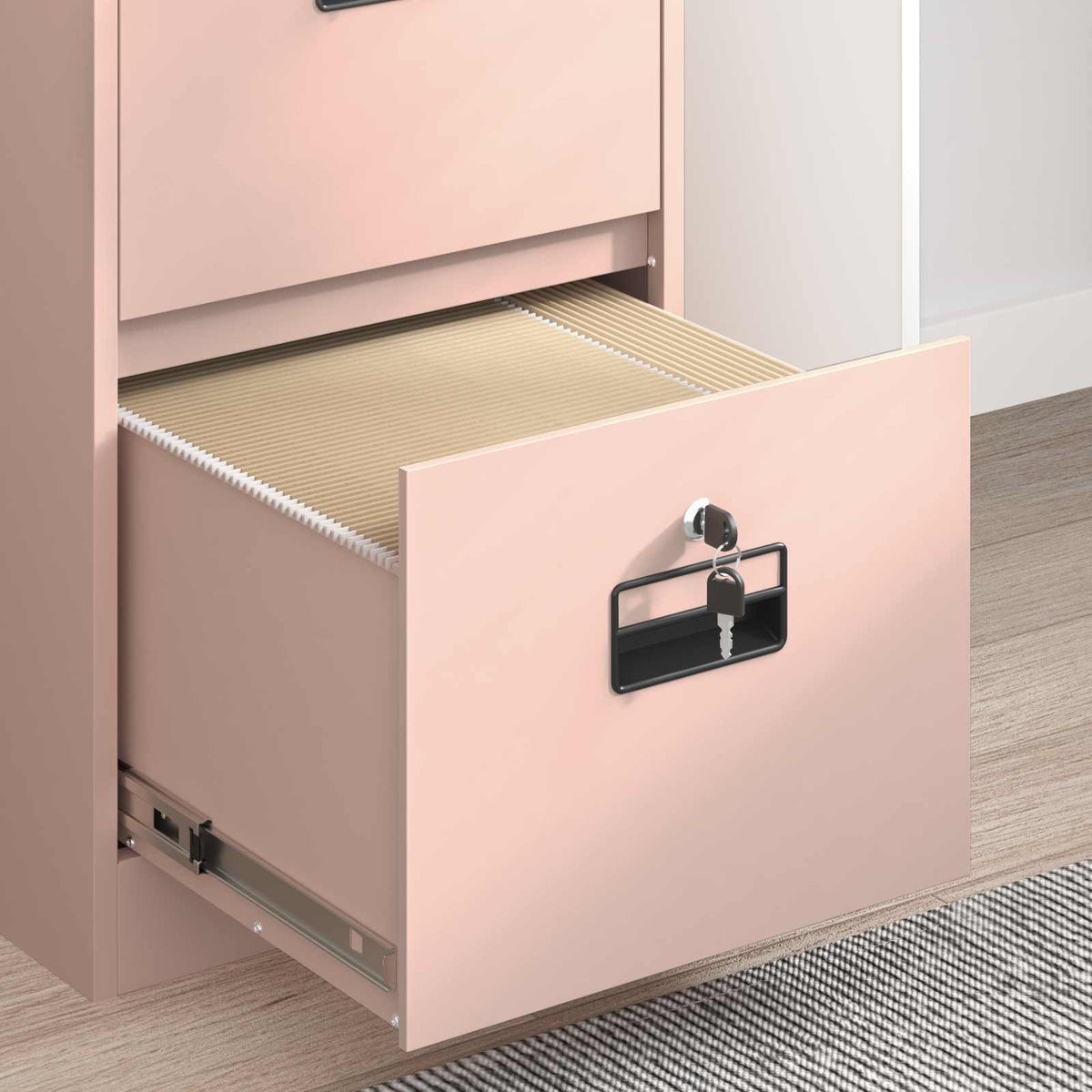 Kabinet za datoteke s ladicama Ružičasta 44 x 50 x 106.5 cm