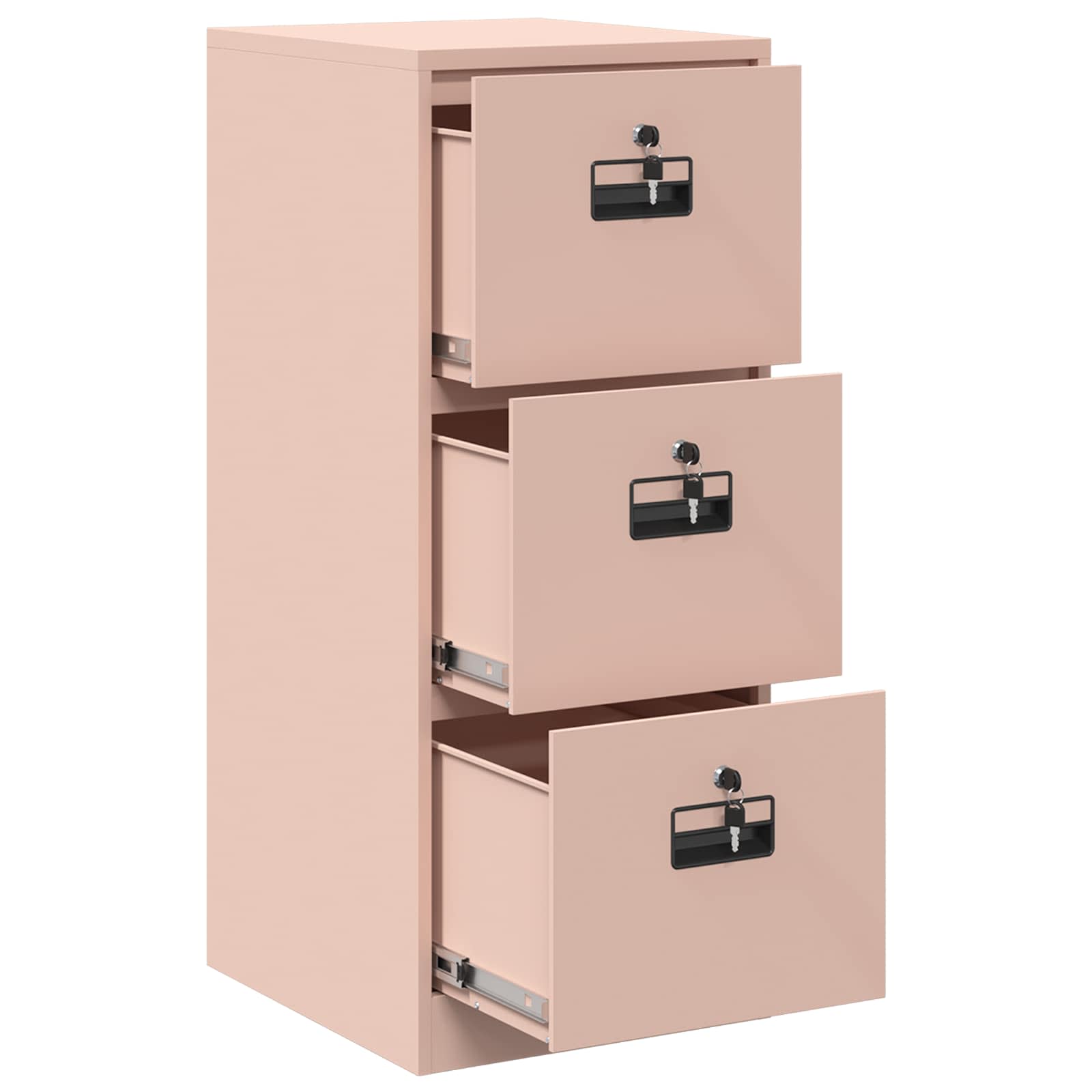 Kabinet za datoteke s ladicama Ružičasta 44 x 50 x 106.5 cm
