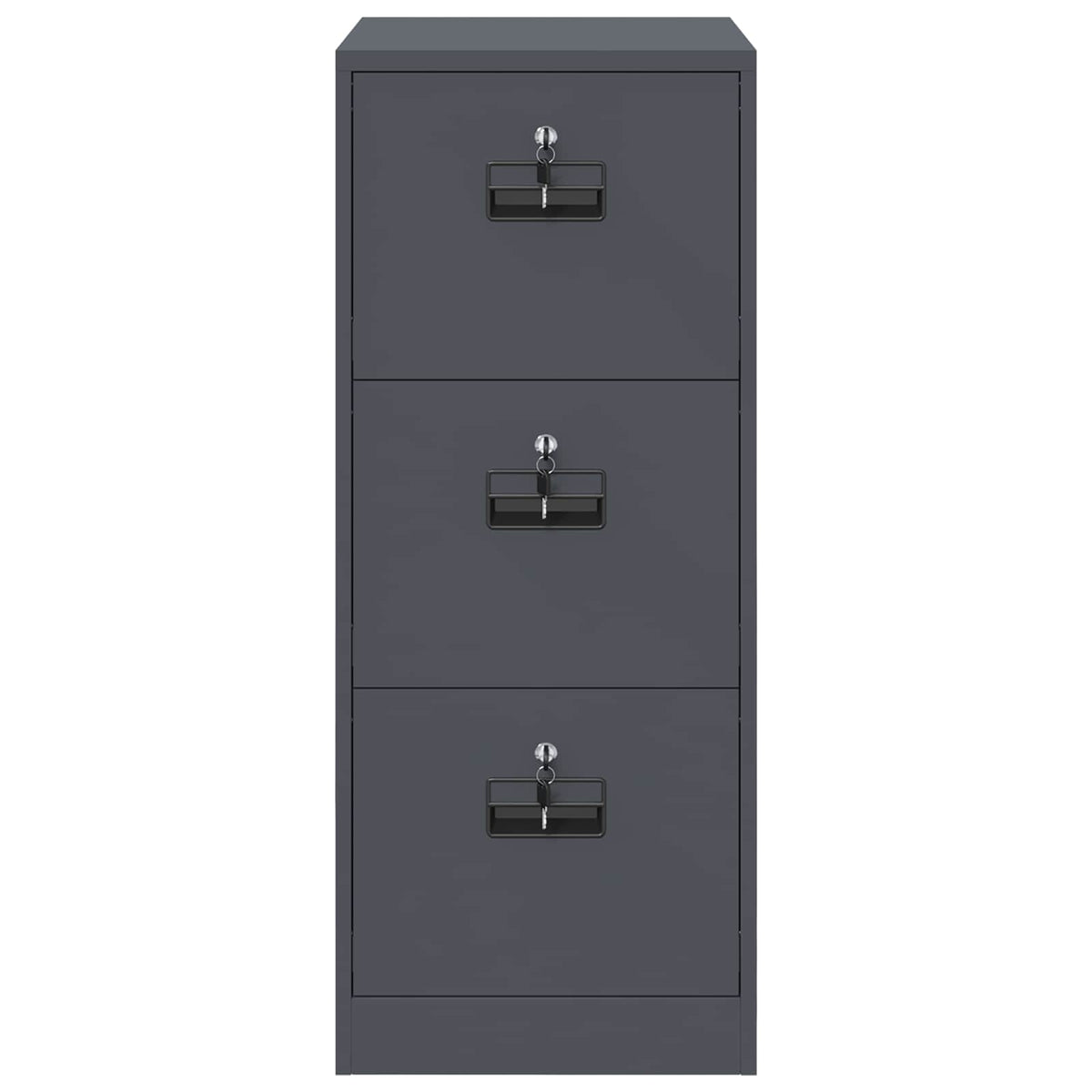 Kabinet za datoteke s ladicama Antracit 44 x 50 x 106.5 cm