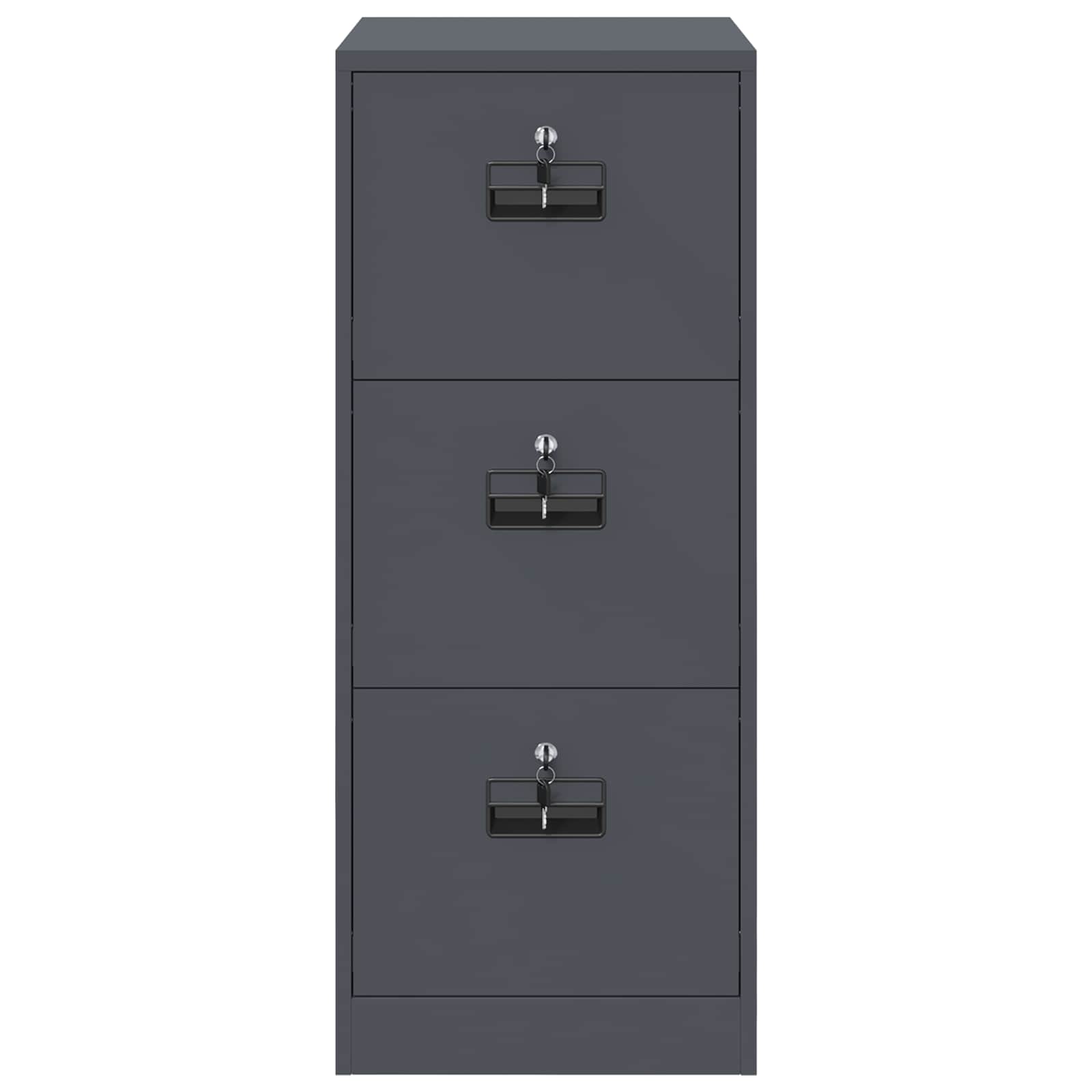 Kabinet za datoteke s ladicama Antracit 44 x 50 x 106.5 cm