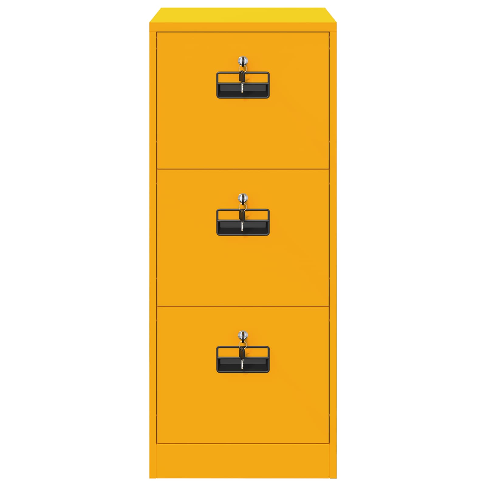 Kabinet za datoteke s ladicama Žuta 44 x 50 x 106.5 cm
