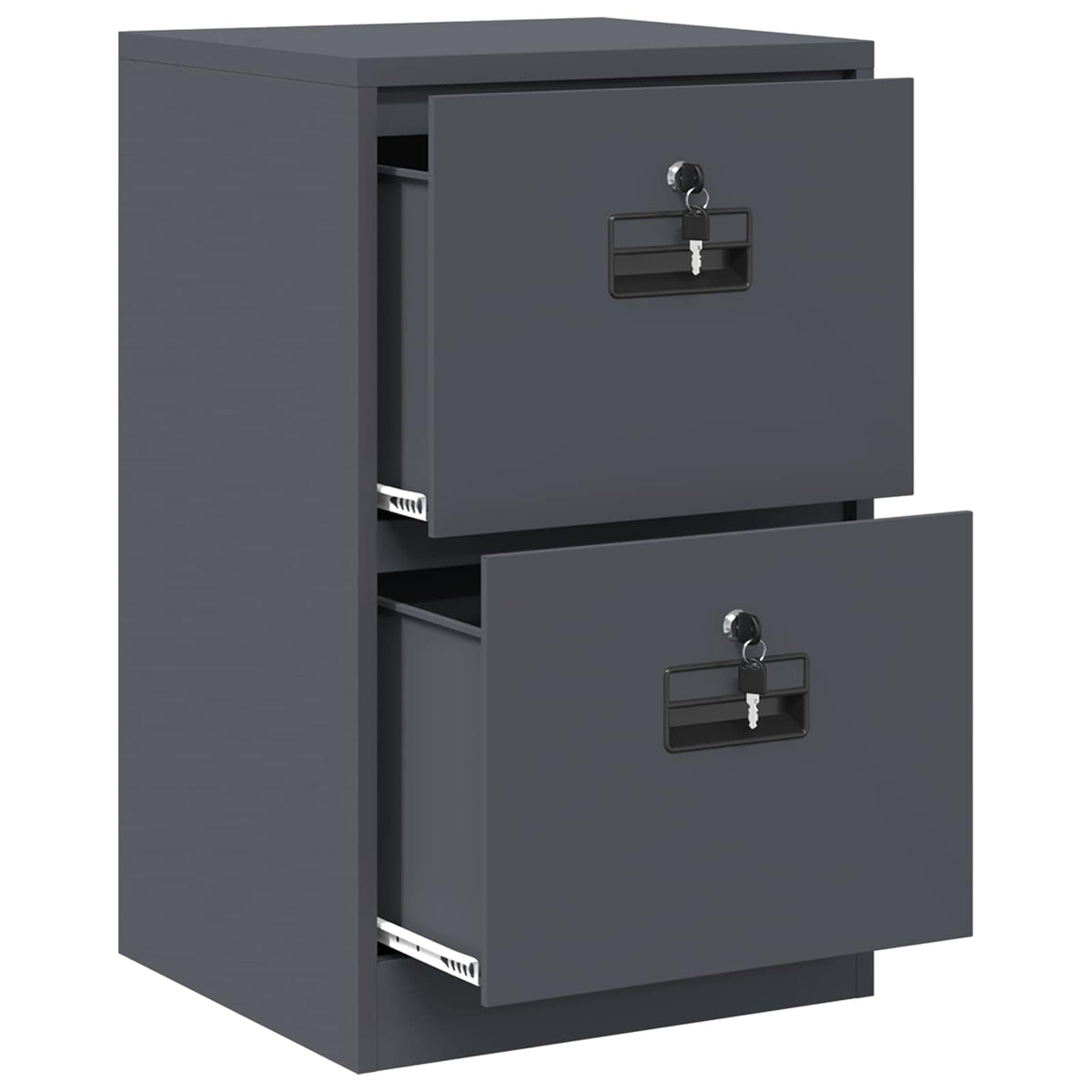 Kabinet za datoteke s ladicama Antracit 45,5 x 42 x 74,5 cm