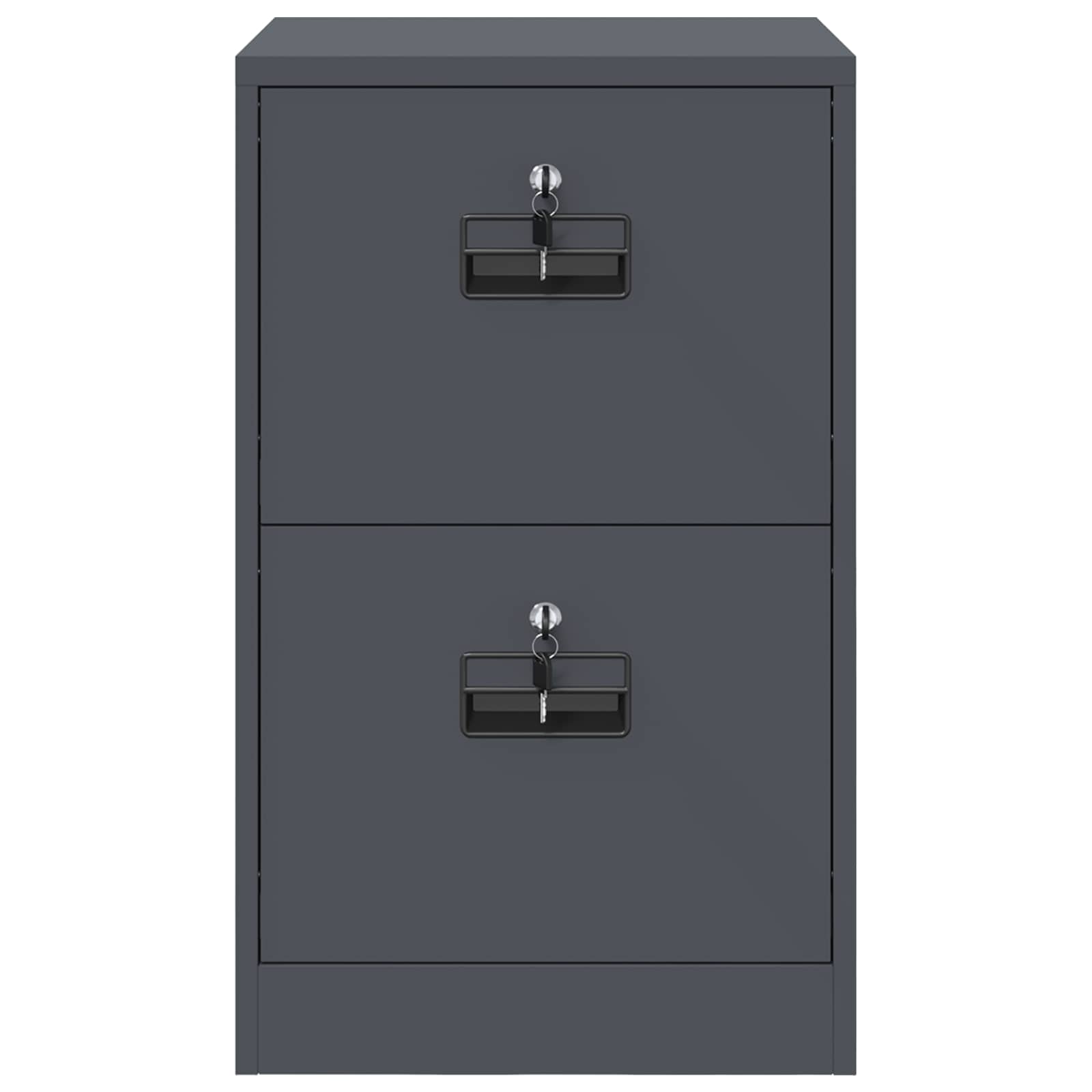 Kabinet za datoteke s ladicama Antracit 45,5 x 42 x 74,5 cm