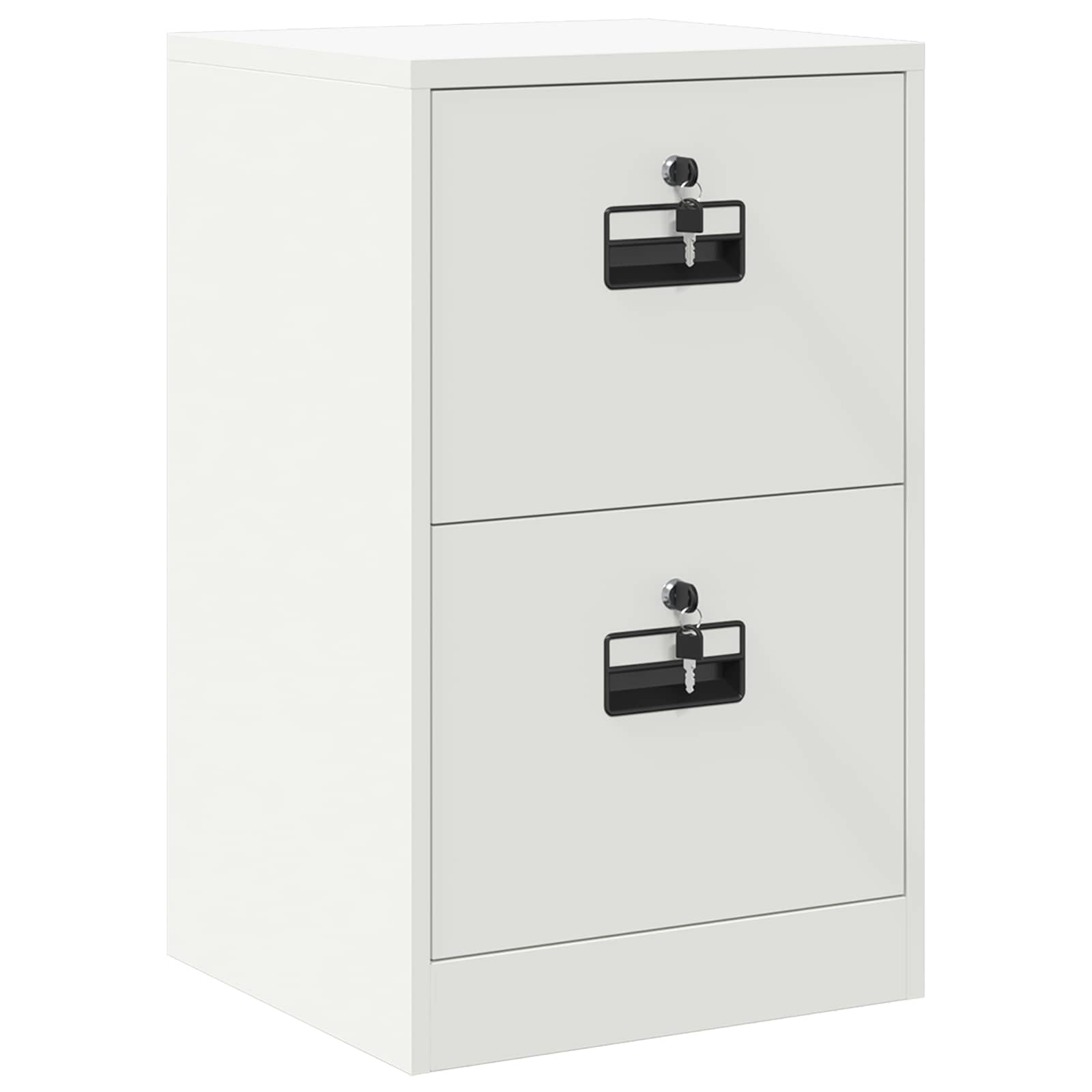 Kabinet za datoteke s ladicama Bijelo 45,5 x 42 x 74,5 cm