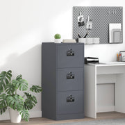 Kabinet za datoteke s ladicama Antracit 45,5 x 42 x 106,5 cm