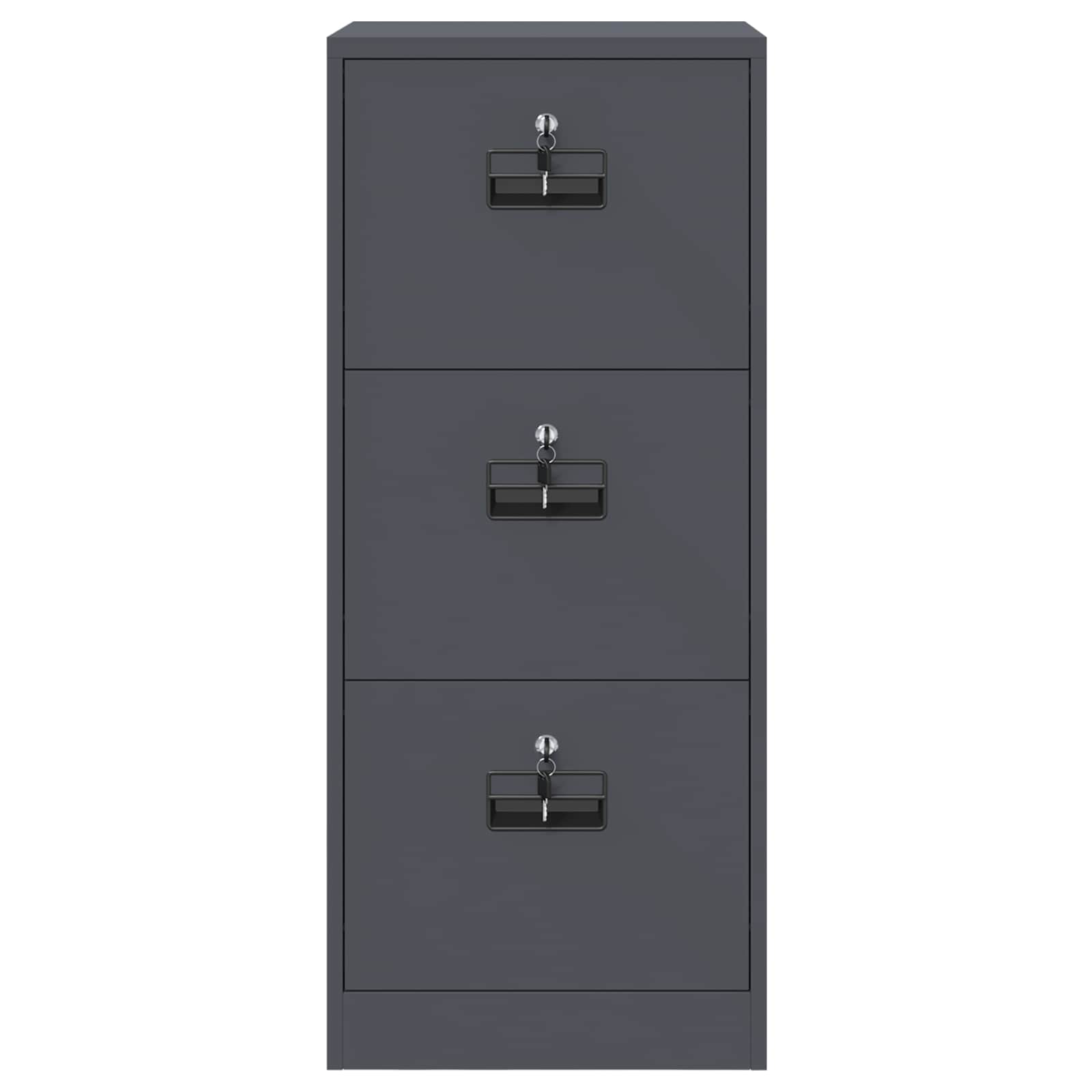 Kabinet za datoteke s ladicama Antracit 45,5 x 42 x 106,5 cm