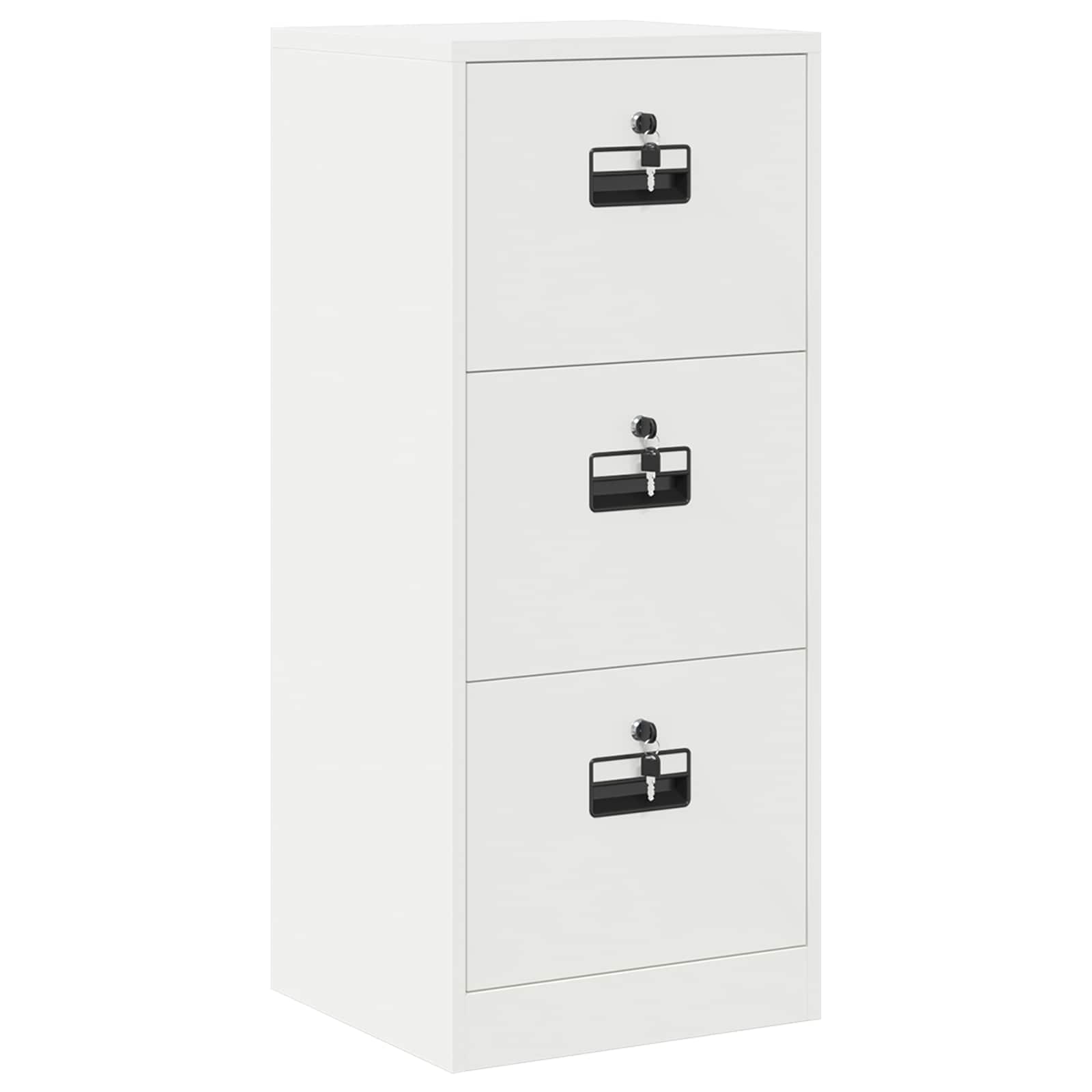 Kabinet za datoteke s ladicama Bijelo 45,5 x 42 x 106,5 cm