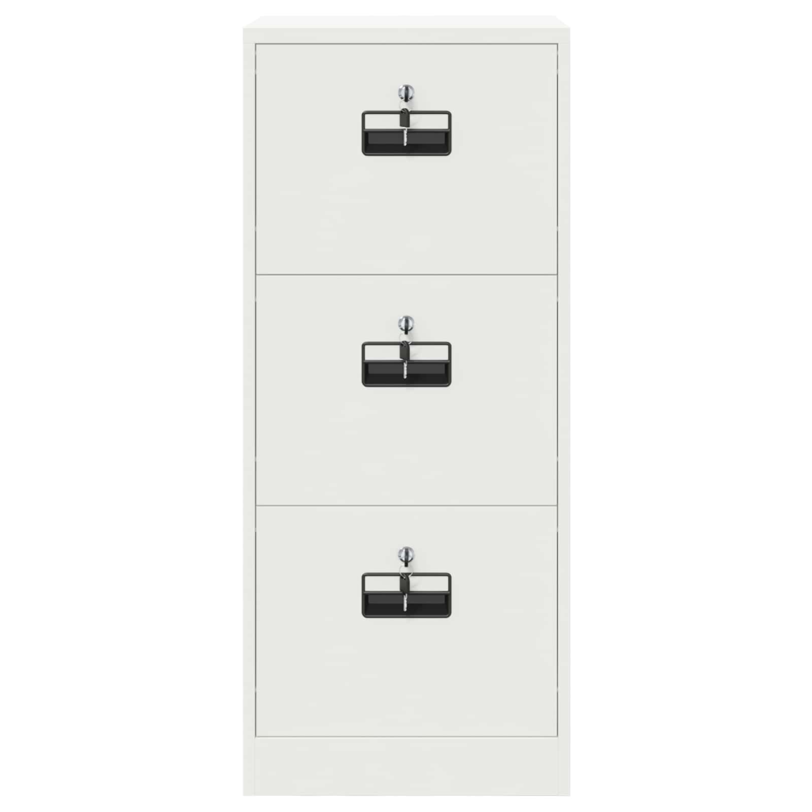 Kabinet za datoteke s ladicama Bijelo 45,5 x 42 x 106,5 cm