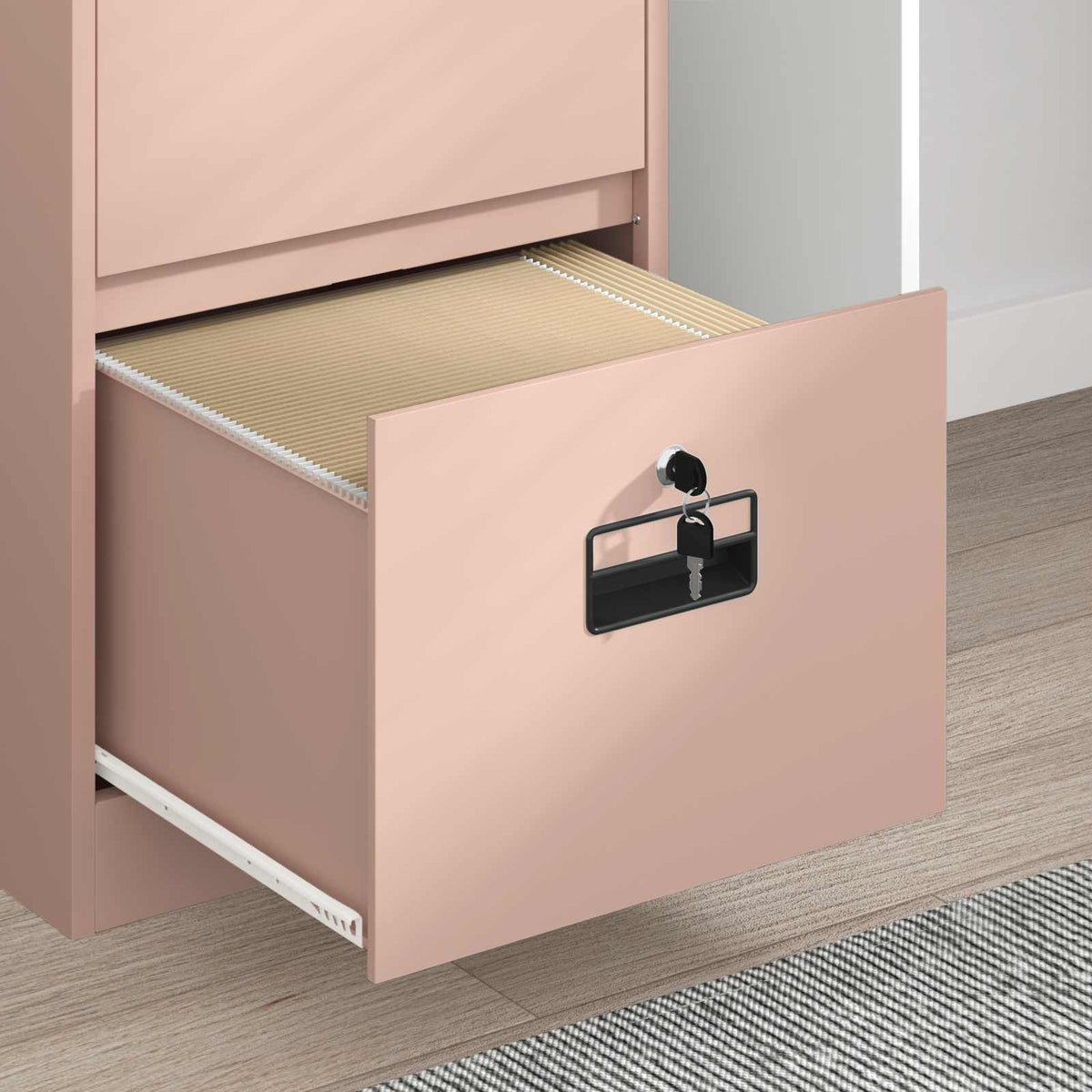 Kabinet za datoteke s ladicama Ružičasta 44 x 50 x 106.5 cm