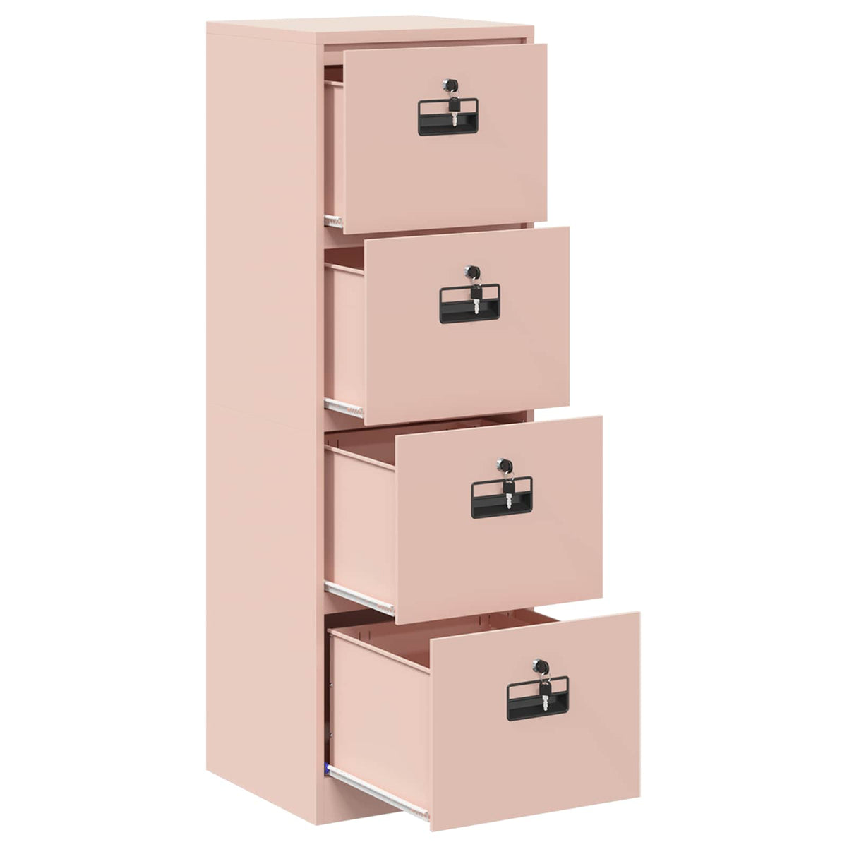 Kabinet za datoteke s ladicama Ružičasta 44 x 50 x 106.5 cm
