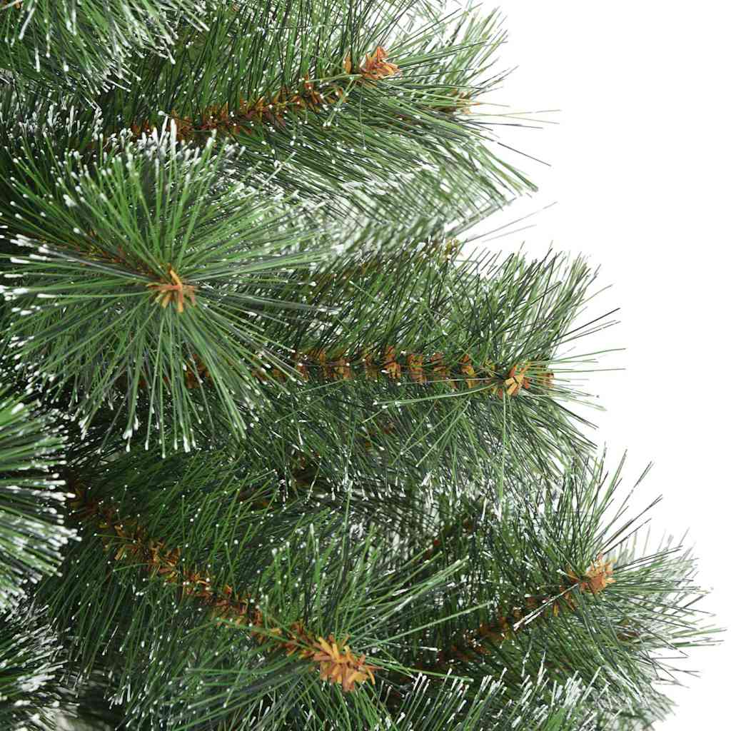 Umjetno Zglobno Božićno Drvo Snijeg Preplačeno Zelena 240 cm