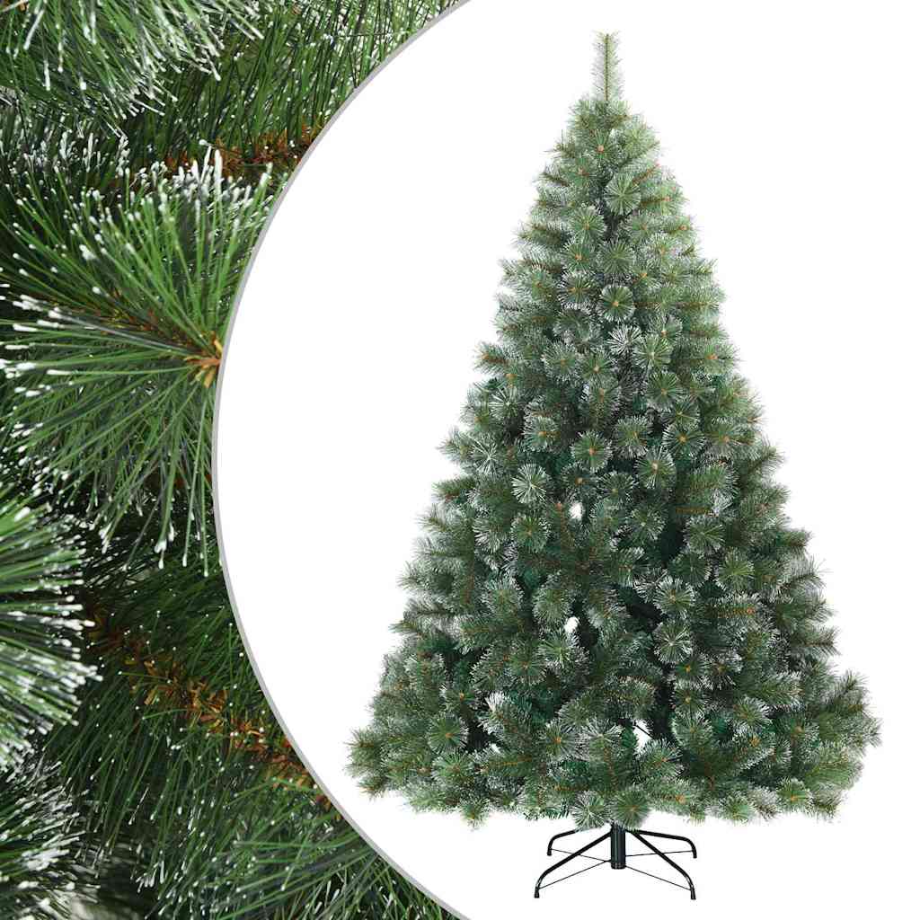 Umjetno Zglobno Božićno Drvo Snijeg Preplačeno Zelena 240 cm