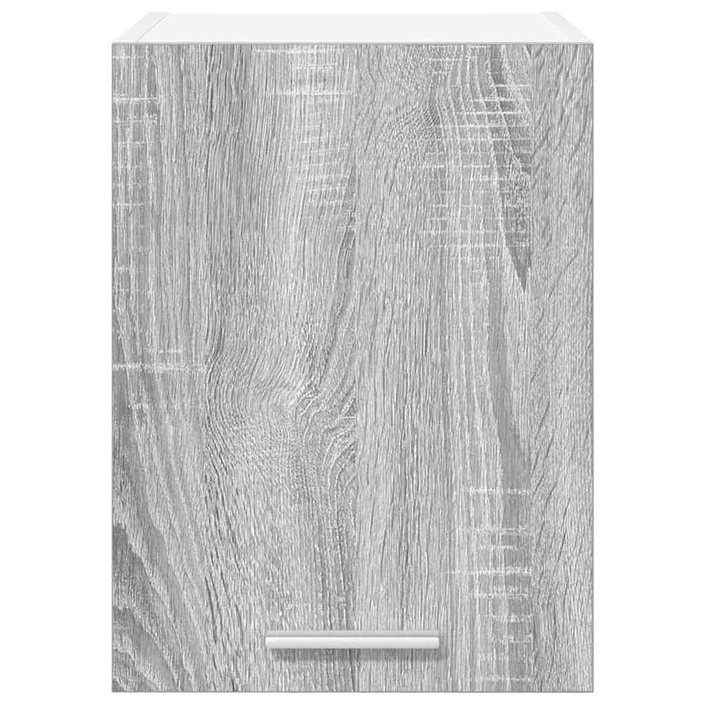 Viseći ormarić 2 pcs Siva Sonoma i bijela 30 x 31 x 40 cm