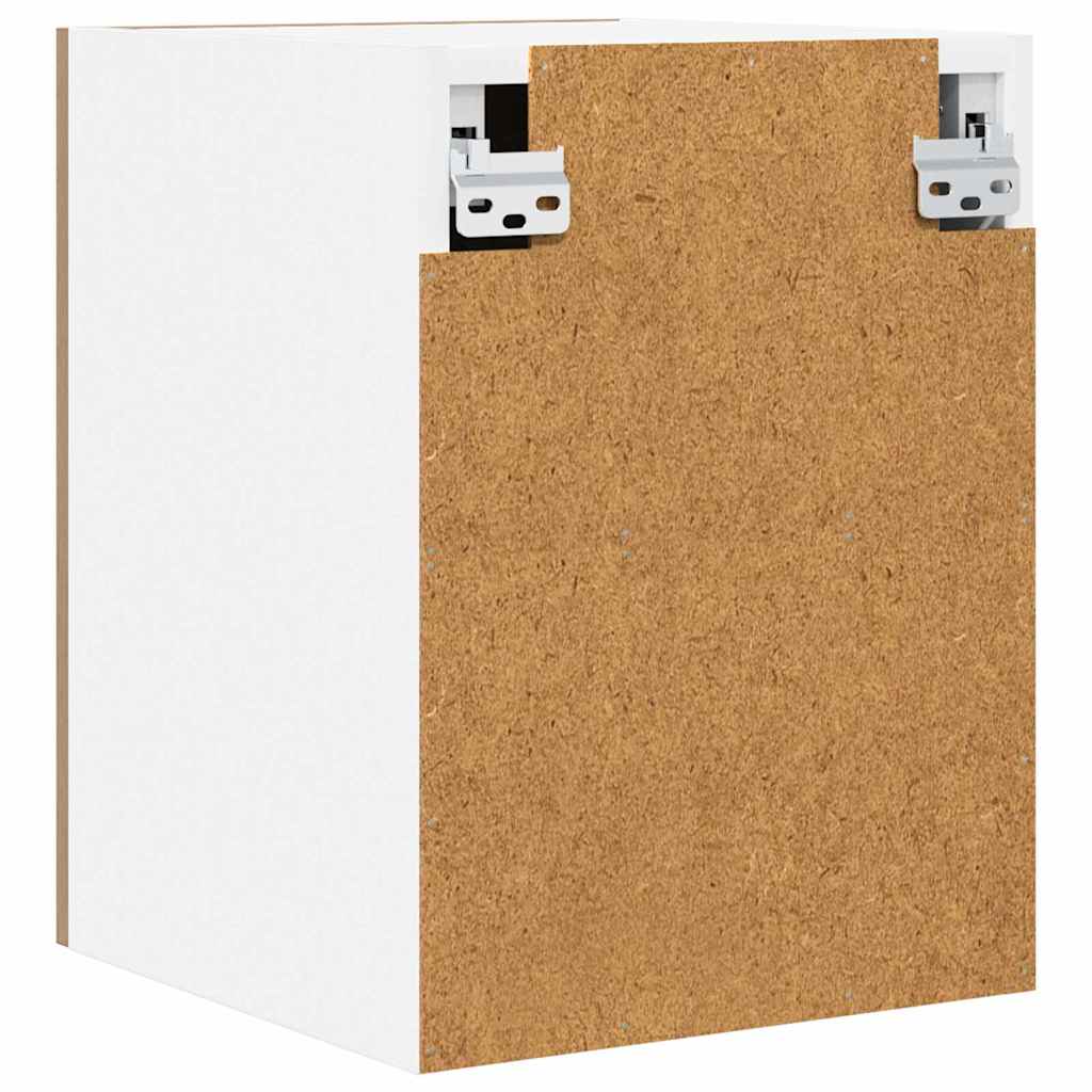 Viseći ormarić 2 pcs Umjetnički hrast i bijela 30 x 31 x 40 cm