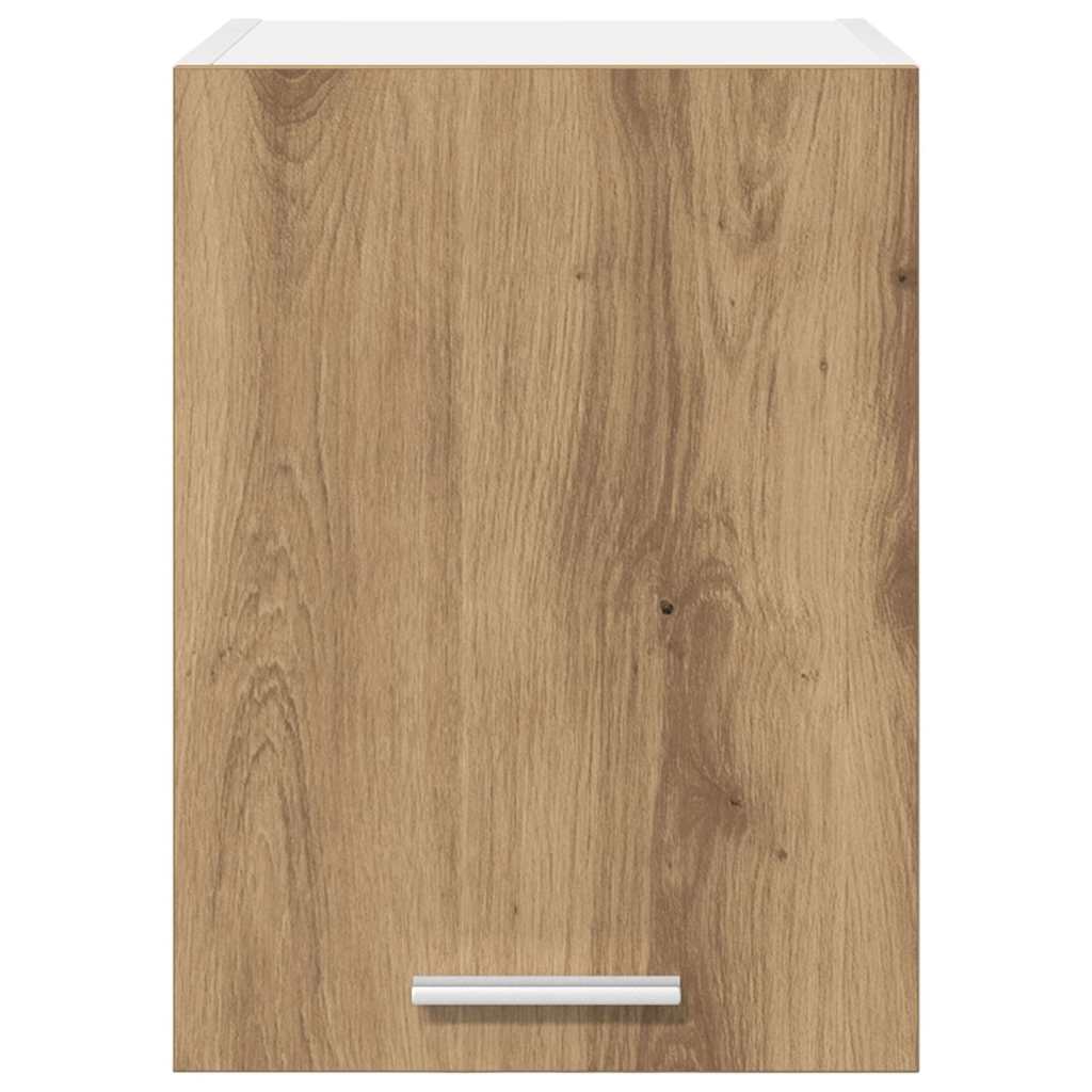 Viseći ormarić 2 pcs Umjetnički hrast i bijela 30 x 31 x 40 cm