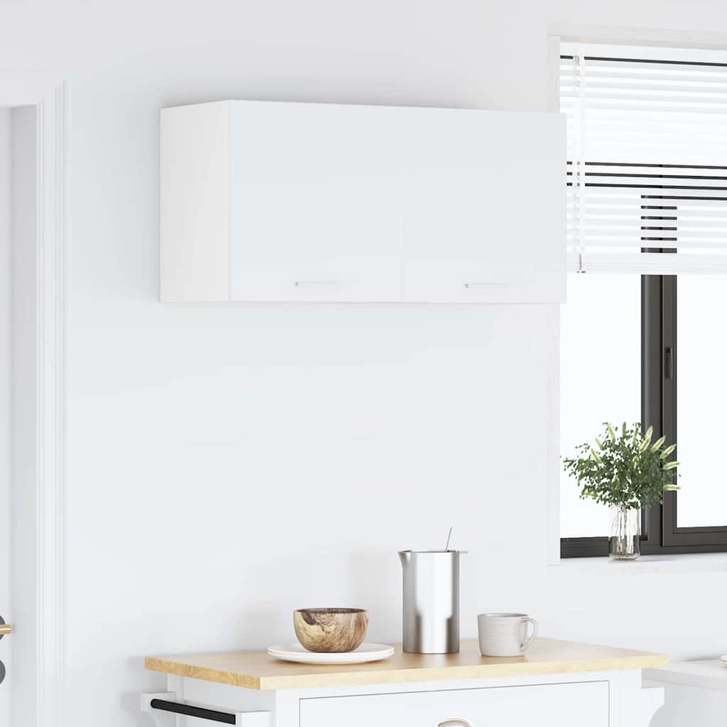 Viseći ormarić 2 pcs Bijelo 40 x 31 x 40 cm Konstruirano drvo