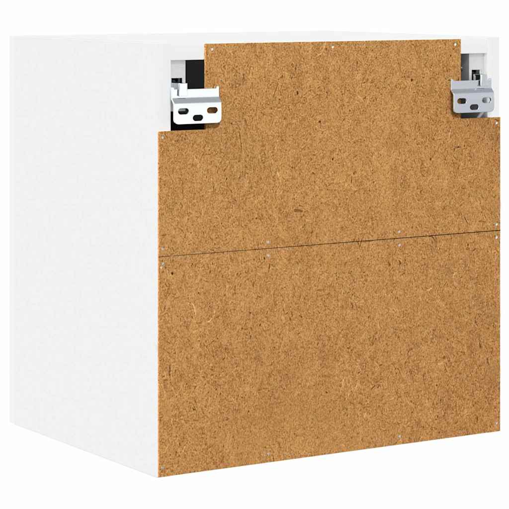 Viseći ormarić 2 pcs Bijelo 40 x 31 x 40 cm Konstruirano drvo