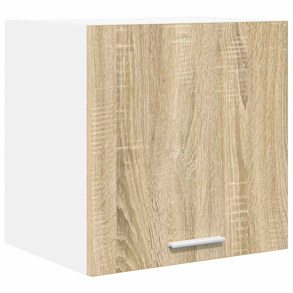 Viseći ormarić Riga 2 pcs Sonoma hrast i bijela 40 x 31 x 40 cm