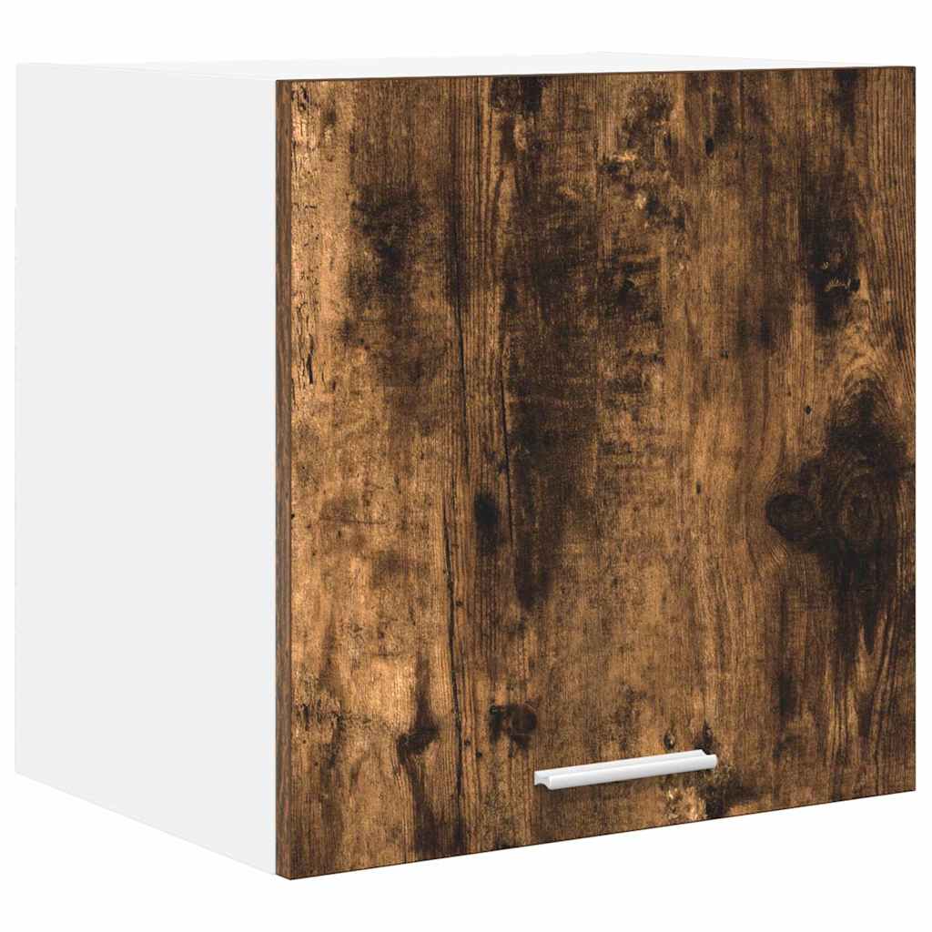 Viseći ormarić 2 pcs Dimljeni hrast i bijela 40 x 31 x 40 cm