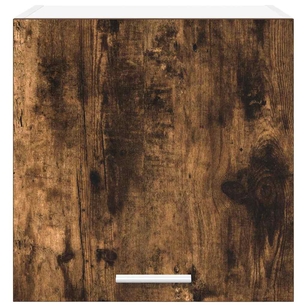 Viseći ormarić 2 pcs Dimljeni hrast i bijela 40 x 31 x 40 cm