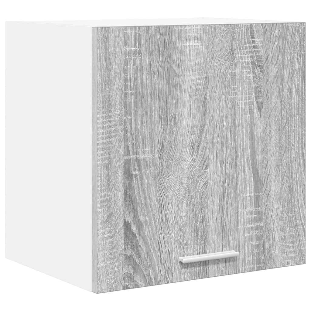 Viseći ormarić 2 pcs Siva Sonoma i bijela 40 x 31 x 40 cm