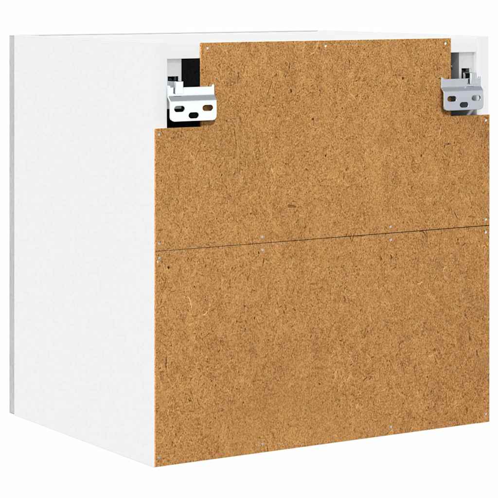 Viseći ormarić 2 pcs Siva Sonoma i bijela 40 x 31 x 40 cm
